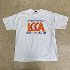 90s シングルステッチ USA製 LCCA ロゴ 記念 メッセージ Tのサムネイル