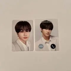 ENHYPEN ジョンウォン 購入特典 トレカ もしもしカード 2枚 セット