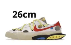 Off-White × Nike Blazer Low White