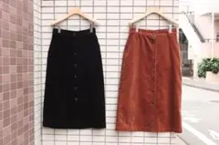 1LDK MY_ Corduroy skirtコーデュロイ スカート ロング