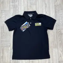 【新品】ジュニア ポロシャツ ジャックバニー パックマン 130㎝ 黒
