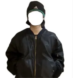 【美品】Old adidas Y2K ニット帽　テックビーニー　90s