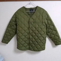 H&M キルティングジャケット M オリーブグリーン
