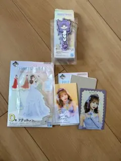 FRUITS ZIPPER一番くじ　仲川瑠夏　D賞G賞H賞　フルーツジッパー