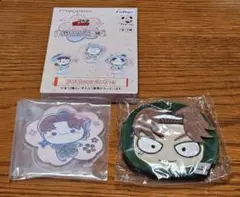 忍たま乱太郎　ふんわり桜もちぴこの段　アクリルスタンド賞　ミニポーチキーホルダー