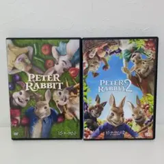 ピーターラビット DVDセット　洋画　キッズ　ファミリー　アニマル　実写　うさぎ