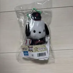 サンリオ　侍ジャパン C賞　カラナビ付きマスコットプレイヤー　ポチャッコ