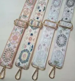 大人気インド刺繍リボン　ショルダー　ハンドメイド