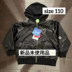 BABYDOLL ミッキー×ミニー柄 MA-1 ブルゾン ジャンパー 上着