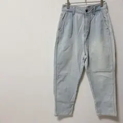 GU ライトブルー デニムパンツ L レディース