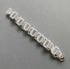 VTGスワロアクアマリンクリスタルグラスネックレス　チョーカー　ハンドメイド