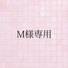 M様専用ページ