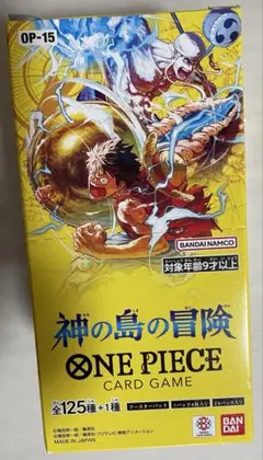 【新品未開封】ワンピースカード 神の島の冒険 1BOX 潰れあり