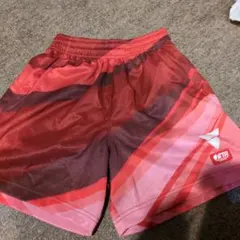 VICTAS 卓球短パン2XS 赤/ピンク