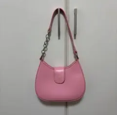 GRL 2Wayチェーンハンドルレザーショルダーバッグ tr589 ピンク