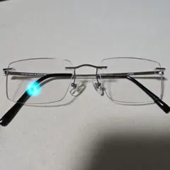 JINS リムレスメガネ　アイウェアケース付き