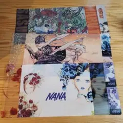 【未使用】キャラクターアートブックカバー　NANA.テガミバチ.NARUTo