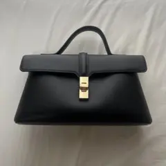 VIS／ひねり金具ワンハンドルミニショルダーバッグ ブラックのサムネイル