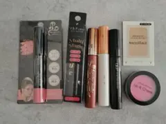 【未開封有】メイクアップコスメ7点セット！まとめ売り マスカラ チーク リップ
