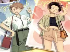 リコリスリコイル　クリアファイル　ローソンコラボ　春川フキ　乙女サクラ