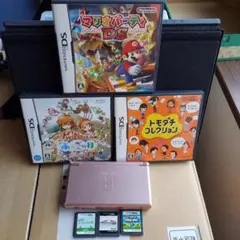 t*ん様 ニンテンドーDS Lite メタリックロゼ ゲーム6本付き