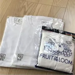 新品 長袖 シャツ 2枚   肌着半袖2枚セット