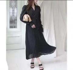 ROYAL PARTY プリーツジャケットワンピース　卒業式