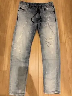 大人気モデルKROOLEY CB-NEディーゼル ジョグジーンズW30