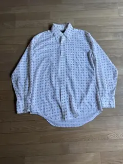 70s TOWNCRAFT タウンクラフト 総柄シャツ 水色 JCPenny - メルカリ