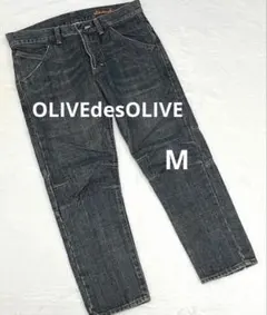 【オリーブデオリーブ】OLIVEdesOLIVE ジーンズ　M ブラックのサムネイル