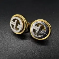 【美品】ジバンシー ヴィンテージ イヤリング ゴールド 132
