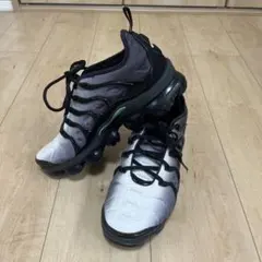 NIKE AIR VAPORMAX PLUS グレー/ブラック 26cm