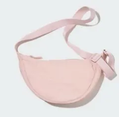 UNIQLO ラウンドミニショルダーバッグ ピンク