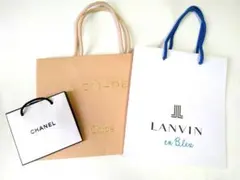 Chloé CHANEL LANVIN クロエ シャネル ランバン 3枚セット