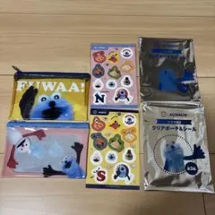 新品未使用 スシロー パペットスンスン クリアポーチ シール