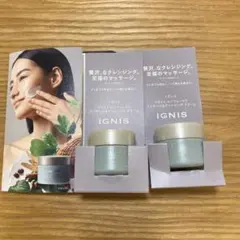 イグニスブライトエフフォーリアマッサージ&クレンジングクリーム6g×2個のサムネイル
