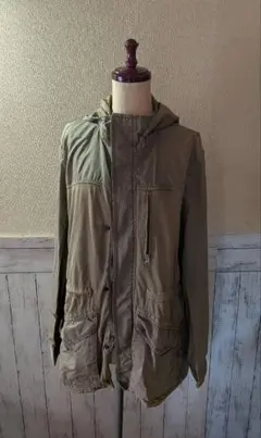 COMME CA ISMフード付きコート