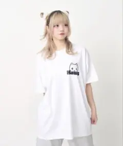 Hauls シンプルかわちぃBIGTEE ホワイトのサムネイル
