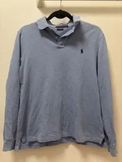 Polo Ralph Lauren カスタムスリムフィット 長袖ポロシャツ M