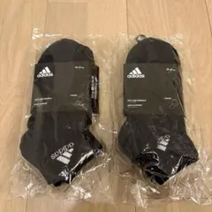 adidas 靴下 ブラック 3足組 2セット 25-27cm