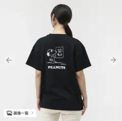TIGORA (ティゴラ) UVコットングラフィックTシャツ ピーナッツのサムネイル