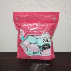 限定　ROSY ROSA バリュースポンジN ハウス型 36個入 ピンク＆ブルーのサムネイル
