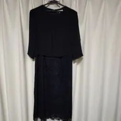 東京ソワール　 パーティードレス　ストール付き