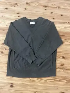 RAINMAKER KYOTO グレー Vネック スウェット キモノスリーブ　3