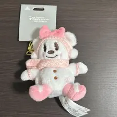 上海ディズニー 雪だるま ミニー ぬいぐるみキーチェーンのサムネイル