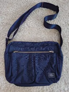 新品同様 極美品 PORTER ポーター ドラフト ショルダーバッグ 紺
