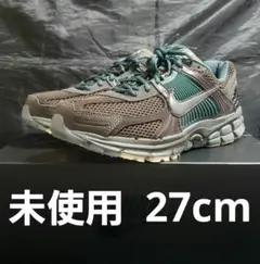 未使用❕W ナイキ AIR ZOOM VOMERO 5 27cm NIKE W ZOOM VOMERO 5 PLATINUM TINT/BLACK-LT ARMORY BLUE