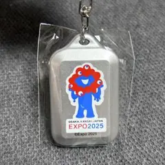 【新品】光るミャクミャク　ソーラーライト　キーホルダー　太陽光充電　電池不要