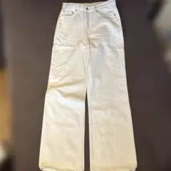 DR.DENIM ストレートデニム ホワイトのサムネイル