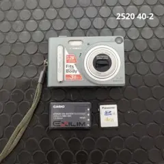 CASIO EXILIM デジタルカメラ 本体 充電池　SDカード付きのサムネイル